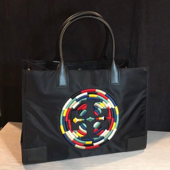 tory burch ella rope tote
